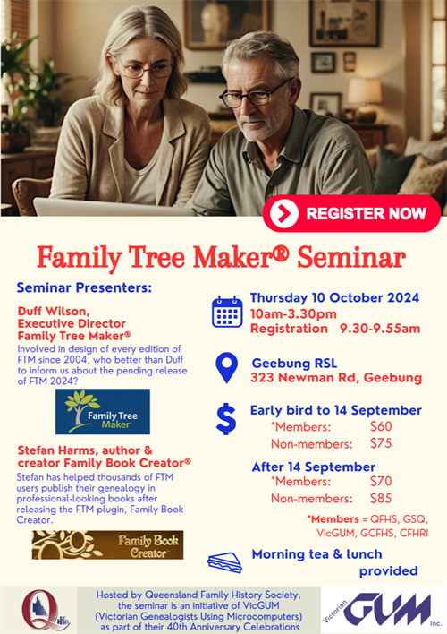 Family Tree Maker Seminar Final